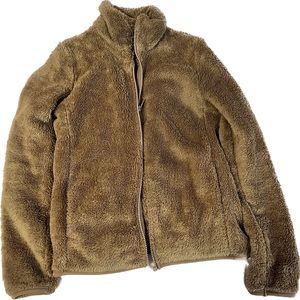 Uniqlo Brown Fleece Jacket